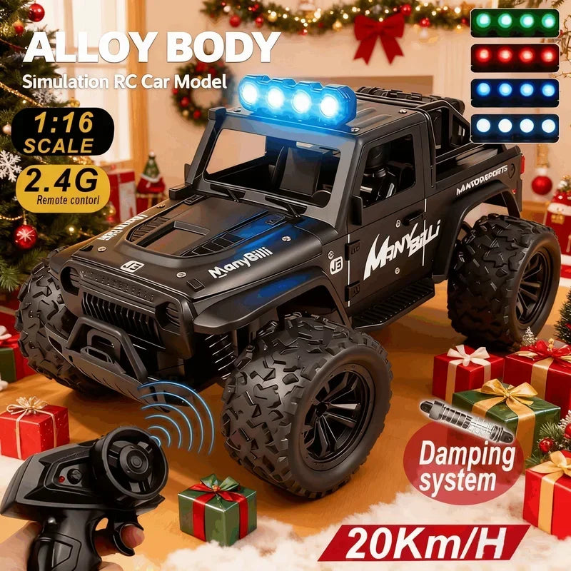 Remote Control Jeep for Kids All Terrain Off-Road Jeep RC Car Toys Gift for Boys