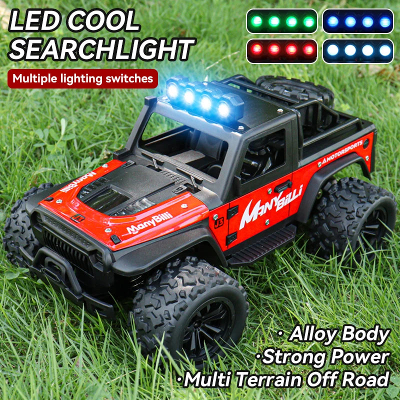 Remote Control Jeep for Kids All Terrain Off-Road Jeep RC Car Toys Gift for Boys